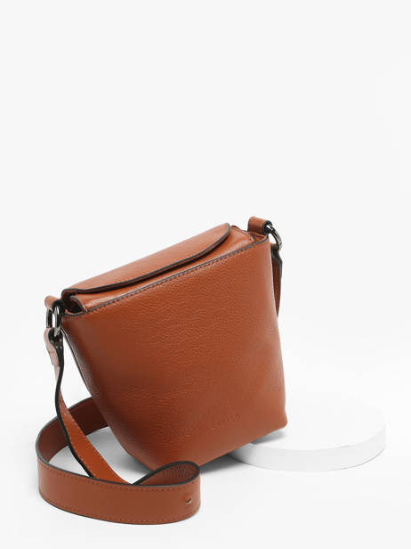 Cross Body Tas Manege Leder Etrier Bruin manege EMAN078S ander zicht 2